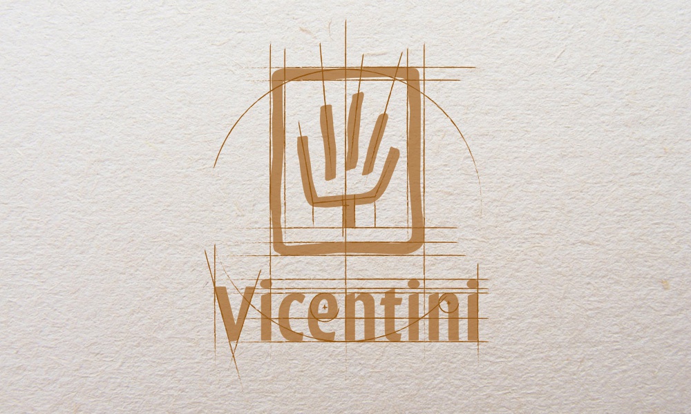 Progettazione del marchio di Vicentini